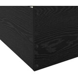  Okvir kreveta s pohranom s ladicama Crni hrast 80 x 200 cm | shoptok.hr