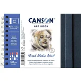 Canson Book Wire Bound Short Side A5 300 g Pokrajina Skicirka