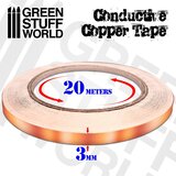 Green Stuff World Conductive Copper Tape 3mm x 20m | Provodna bakarna traka 3mm x 20m | Eponuda.com