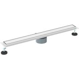 Tuš odtok 2-v-1 z 360° sifonom srebrna 80 cm, (5000112444) | Shoptok.si