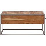  Stolić za kavu 75 x 75 x 35 cm od masivnog bagremovog drva | shoptok.hr