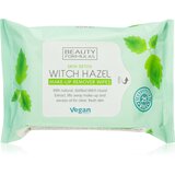 Beauty Formulas Witch Hazel maramice za čišćenje i skidanje make-upa 25 kom | shoptok.hr