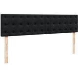  Otomanski okvir kreveta s madracima crni 200x200cm baršunasti | shoptok.hr