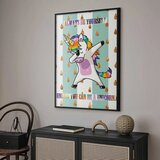  Plakat - Always Be Yourself 40x60 Crni okvir | shoptok.hr