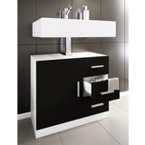 MID.YOU omarica za pod umivalnik zalo xl, bela, črna | Shoptok.si