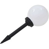 vidaXL Vanjske solarne LED svjetiljke 3 kom kuglaste 20 cm RGB | shoptok.hr