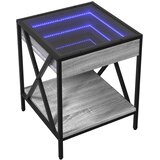  Noćni ormarić s beskonačnim LED boja hrasta 40x40x50 cm | shoptok.hr