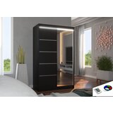 ADRK Drsna omara z ogledalom in LED osvetlitvijo NICEA, 120 cm - RNA | Shoptok.si