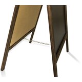  Lesena A-tabla za pisanje s kredo za gostinstvo L 118x61 cm | Shoptok.si