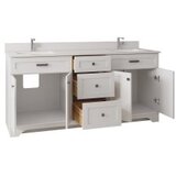 Hanah home Komplet nameštaja za kupatilo (3 komada) Yellowstone 72 White | ePonuda.com