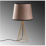 Opviq Stona lampa Telis-5383, 28x28x55 cm, IP20, Zlatno-smeđa boja | Eponuda.ba