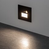  LED osvetljenje za stepenište sa senzorom pokreta LED/1,5W/230V 3000/4000/6000K crna | Eponuda.com