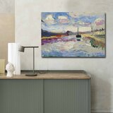 Wallity 70100FAMOUSART-018 multicolor decorative canvas painting Cene