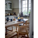 Bloomingville Jedilna miza iz masivnega kavčukovca 100x200 cm Serrone – | Shoptok.si