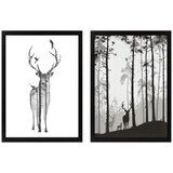 Wallity dekorativna slika animal Cene