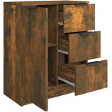  Komoda boja dimljenog hrasta 60x30x70 cm od konstruiranog drva | shoptok.hr