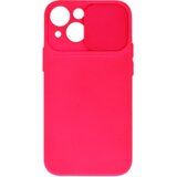 Onasi Lens Cover silikonski ovitek zaščita za iPhone 15 Plus - pink | Shoptok.si