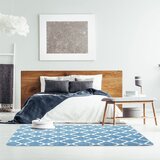 Tutumi Plavi tepih s uzorkom djeteline | shoptok.hr