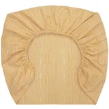 LILLO & PIPPO čaršav lastiš Basic prugice, 70x140cm A064599-OKER