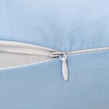 vidaXL Jastuk za trudnice u obliku slova J 54 x (36 - 43) cm plavi | shoptok.hr