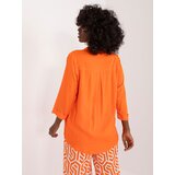 Sublevel Blouse-D73761M11174A-orange | Shoptok.si