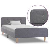 vidaXL Okvir za krevet od tkanine svjetlosivi 100 x 200 cm Cijene