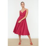 Trendyol Fuchsia Knitted Dress Cene