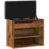  Klupa za cipele staro drvo 62x32x50 cm konstruirano drvo | shoptok.hr