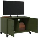 TV ormarić maslinastozeleni 68 x 39 x 43,5 cm čelični | shoptok.hr