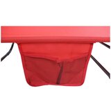 Ambia Garden Vrtni Ležalnik Bindox L, Rdeča | Shoptok.si
