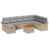  Sjedeća garnitura za vrt 9 kom. Poli ratan 55 x 55 x 37 cm | shoptok.hr