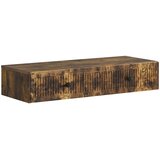 Stolna montirana na zid Dimljeni hrast 87,5 x 34,5 x 17 cm Cijene