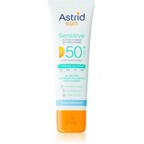 Astrid Sun Sensitive krema za obraz za sončenje SPF 50+ vodoodporen 50 ml Cene