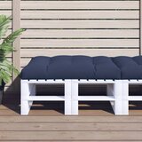 vidaXL Blazina za kavč iz palet mornarsko modra 120x80x12 cm Cene