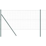 vidaXL Euro Fence Set 2 Temno zelena Prahu površinsko obdelano jeklo | Shoptok.si
