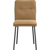  Jedilni stoli 4 kosi rjav žamet, (21828475) | Shoptok.si