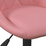  Barski stolci 2 kom ružičasti baršunasti | shoptok.hr