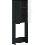  Kabinetska WC HAARLEM Crna 66 x 25 5 x 190 cm Konstruirano drvo - Crna | shoptok.hr