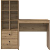 vidaXL Stol s pohranom Umjetni hrast Iverica | shoptok.hr