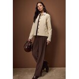 TRENDYOLMILLA ženski duks Twoaw26Sw00243, Ecru-Ecru | Eponuda.com