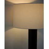 Kave Home Bijela/tamno smeđa stojeća svjetiljka s tekstilnim sjenilom (visina 150,5 cm) Niani – | shoptok.hr