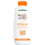 Garnier vlažilni losjon za sončenje z zaščitnim faktorjem SPF50+ - Ambre Solaire Ultra-Hydrating Sun Lotion SPF50+