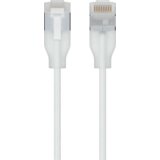 Ubiquiti UniFi Ct6 brided ptch cble with trnslucent booted RJ45 for Etherlighting 10 GbE ( UACC-CABLE-PATCH-EL-C6A-5M-W ) Cene