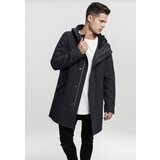 UC Men Charcoal textured parka with hood | Shoptok.si