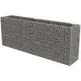  Visoka greda gabion pocinkano jeklo 270x50x100 cm | Shoptok.si
