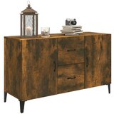  Komoda dimljeni hrast 100x36x60 cm inženirski les, (20600754) | Shoptok.si