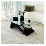 Hanah home Club sto Livello, 105x31x65 cm, Smeđe-crni | Eponuda.ba