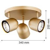  Argon 6249 - Spot svetiljka ISOLA 3xGU10/5W/230V | Eponuda.com
