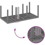  Vrtni set za objed 7 pcs Svjetlosiva Polt ratan | shoptok.hr