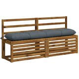  Jastučić za klupu VIANEN 100% poliester Plava 140 x 30 x 12 cm - Plava 140 x 30 x 12 cm | shoptok.hr